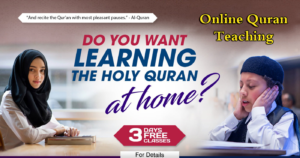 “Online Quran classes with certified male and female tutors”